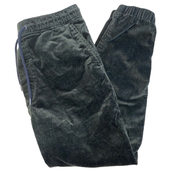 American Eagle Outfitters Pants - American Eagle Outfitters Dark Green Corduroy Joggers SzM Like New